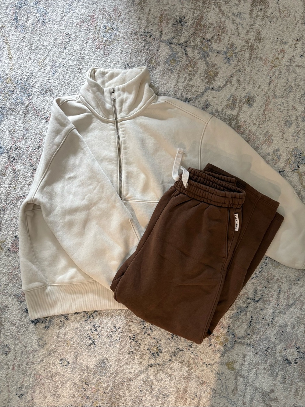 Everlane fleece set